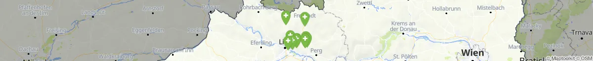 Map view for Pharmacies emergency services nearby Reichenthal (Urfahr-Umgebung, Oberösterreich)